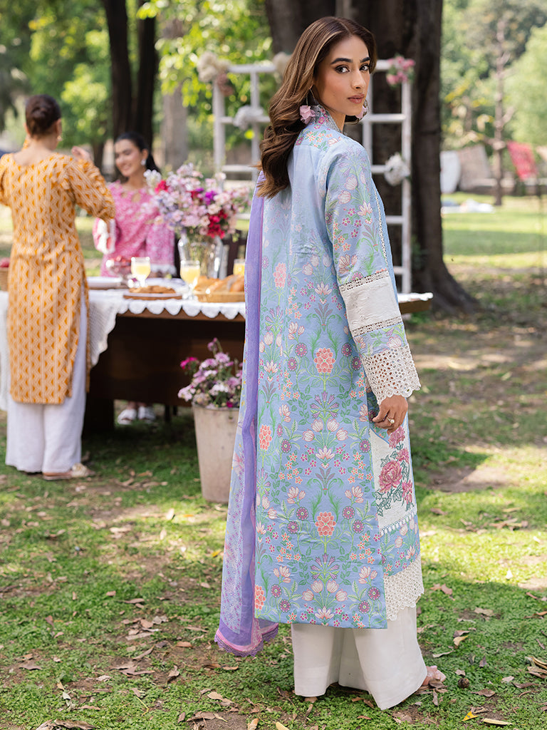Schiffli Prinkari By Rajbari lawn Collection'25 04