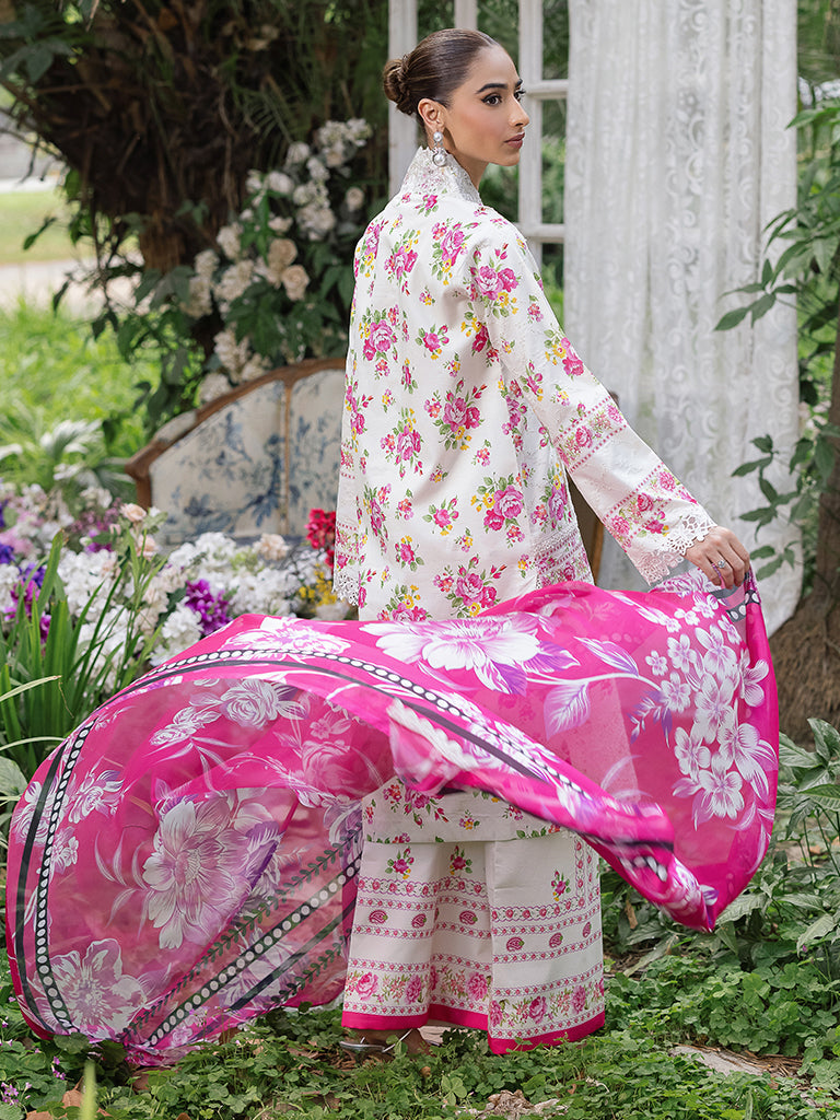 Schiffli Prinkari By Rajbari lawn Collection'25 02