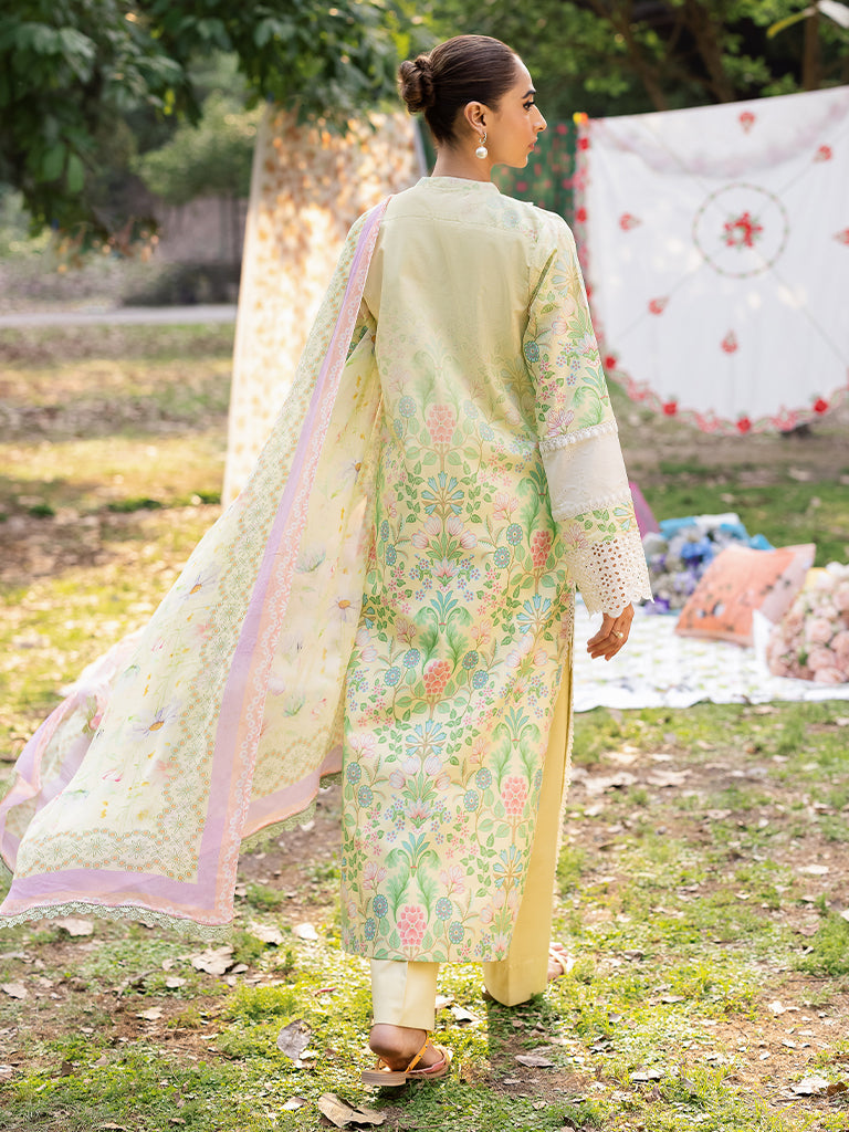 Schiffli Prinkari By Rajbari lawn Collection'25 11