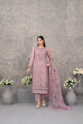 Dilkash Embroidered Fancy Organza D-4272 - Vol-2