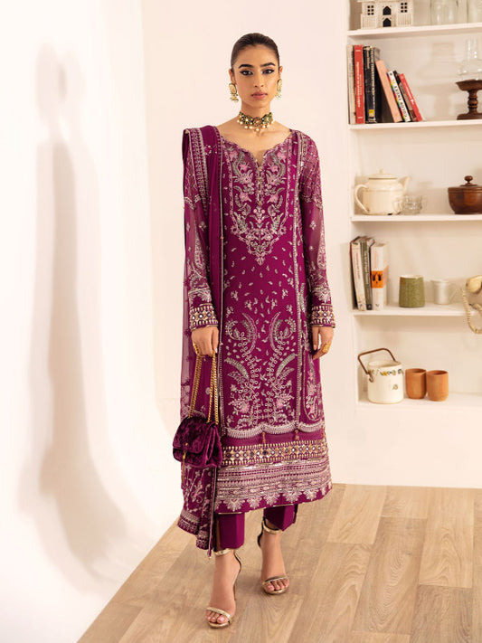 Embroidered Chiffon Collection by Gulaal (Roheen 04)