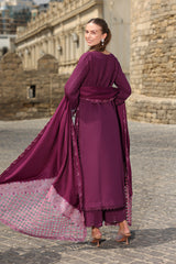 Carnation Luxury Shawl Edit'25 By Rang Rasiya ( Affogato )