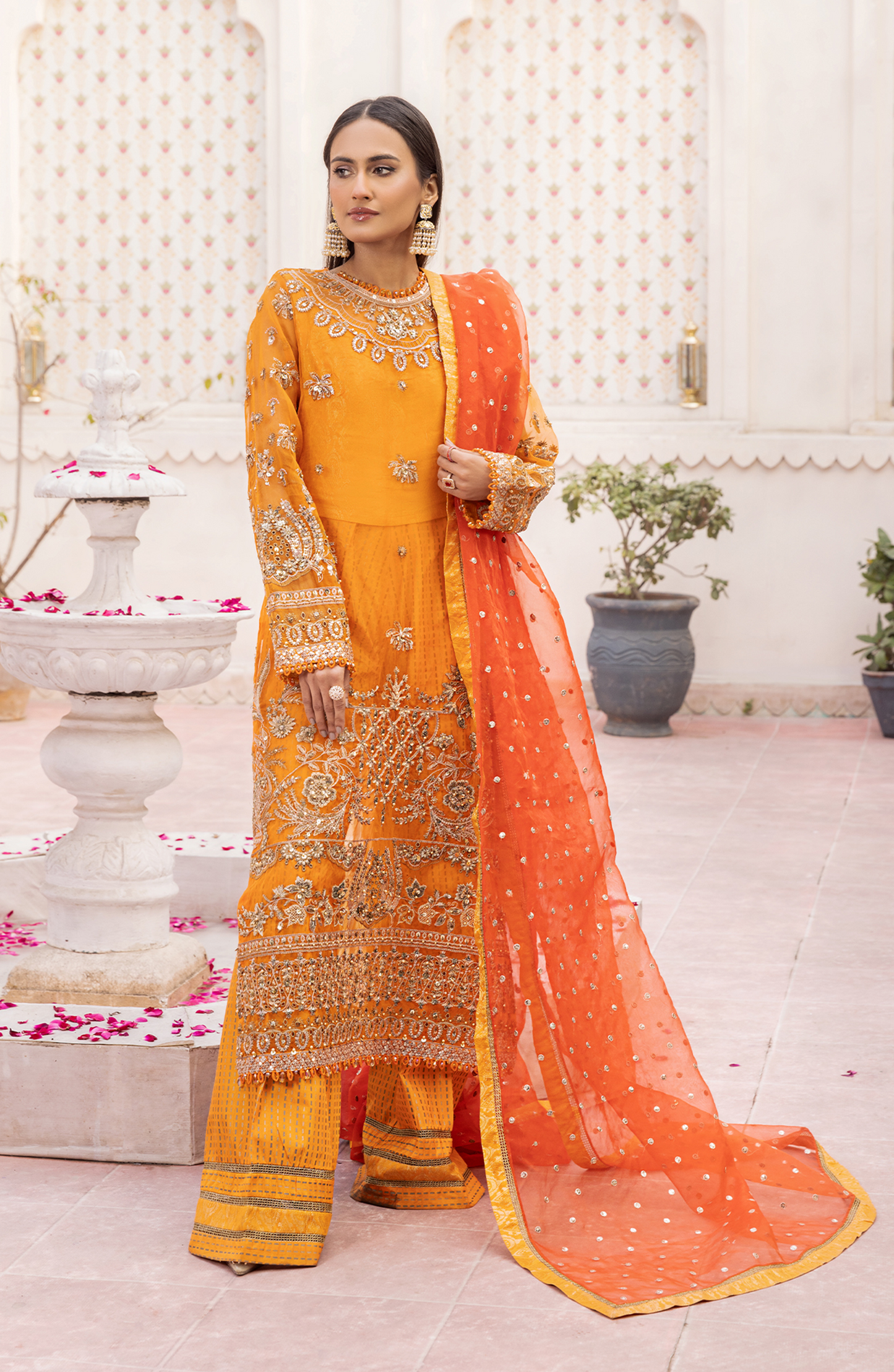 Utsav by Maryum N Maria (Morange MFD-0099)