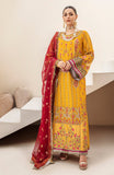 Zainab by Mashq Premium (Canary Yellow QFD-0062)