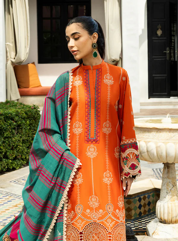 Chikankari Lawn by Zainab Chottani `25 Zynah - 1A