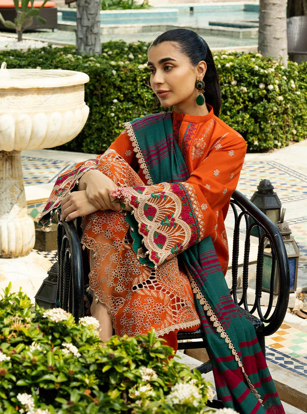 Chikankari Lawn by Zainab Chottani `25 Zynah - 1A