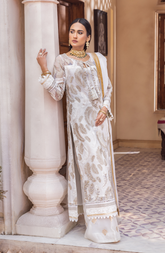 Utsav by Maryum N Maria (White Frost MFD-0101)