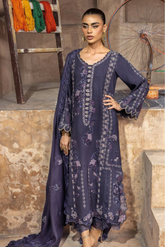 Winter Unstitched'25 By Saira Shakira ( LILA 1-B )