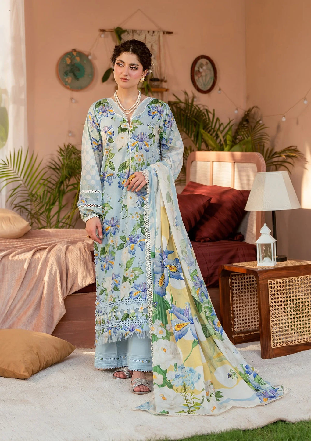 Elaf Prints Collection'25 EPS-6B SERENE FLEUR