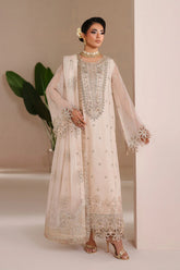 Alizeh Aymal Embroidered Chiffon Unstitched 3Pc Suit AF-BHM-4065-Mika