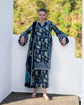 Afsana By Nofha Lawn`25 SAPPHIRE