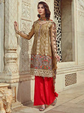 Akbar Aslam Embroidered Chiffon – D08