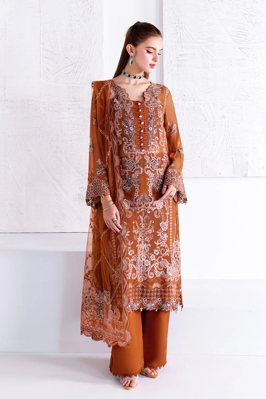Arzoo Chiffon Vol-02 by Ramsha U-208