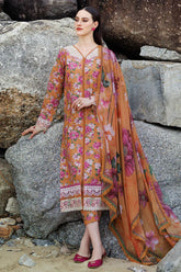 Aurea By Farasha Summer Lawn'25 CORAL HAZE