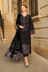 Carnation Luxury Shawl Edit'25 By Rang Rasiya ( Cortado )