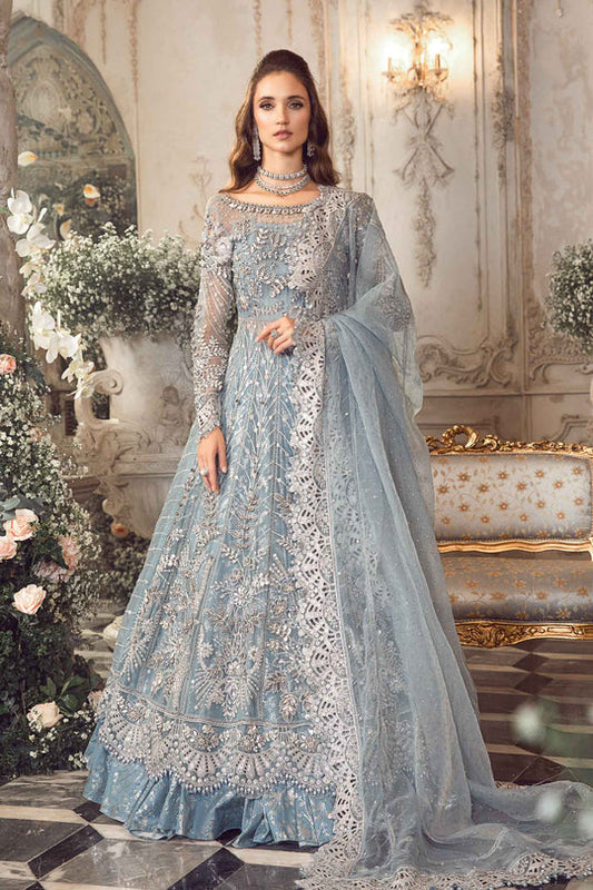 Mbroidered by Maria.B Wedding Edition (Ice Blue BD-2702)