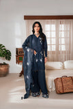 Chickankari By Naqsh (Blue Contour - 00198)