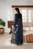 Chickankari By Naqsh (Blue Contour - 00198)
