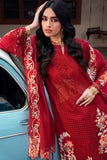 Chickankari By Naqsh (Ruby Red - 00191)
