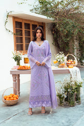 Chickankari By Naqsh (Lavendar - 00193)