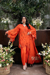Chickankari By Naqsh (Maple Glow - 00202)