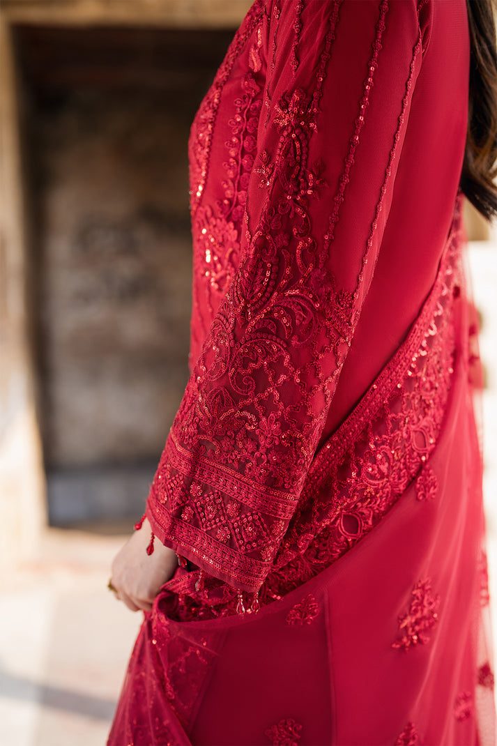 Meeras Luxury Eid Collection By Imrozia (I 219 RUBY)