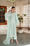 Chickankari By Naqsh (Aqua Bloom - 00196)