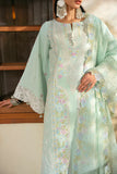 Chickankari By Naqsh (Aqua Bloom - 00196)