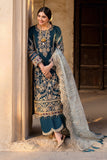 Meeras Luxury Eid Collection By Imrozia (I-223 NEELAM)