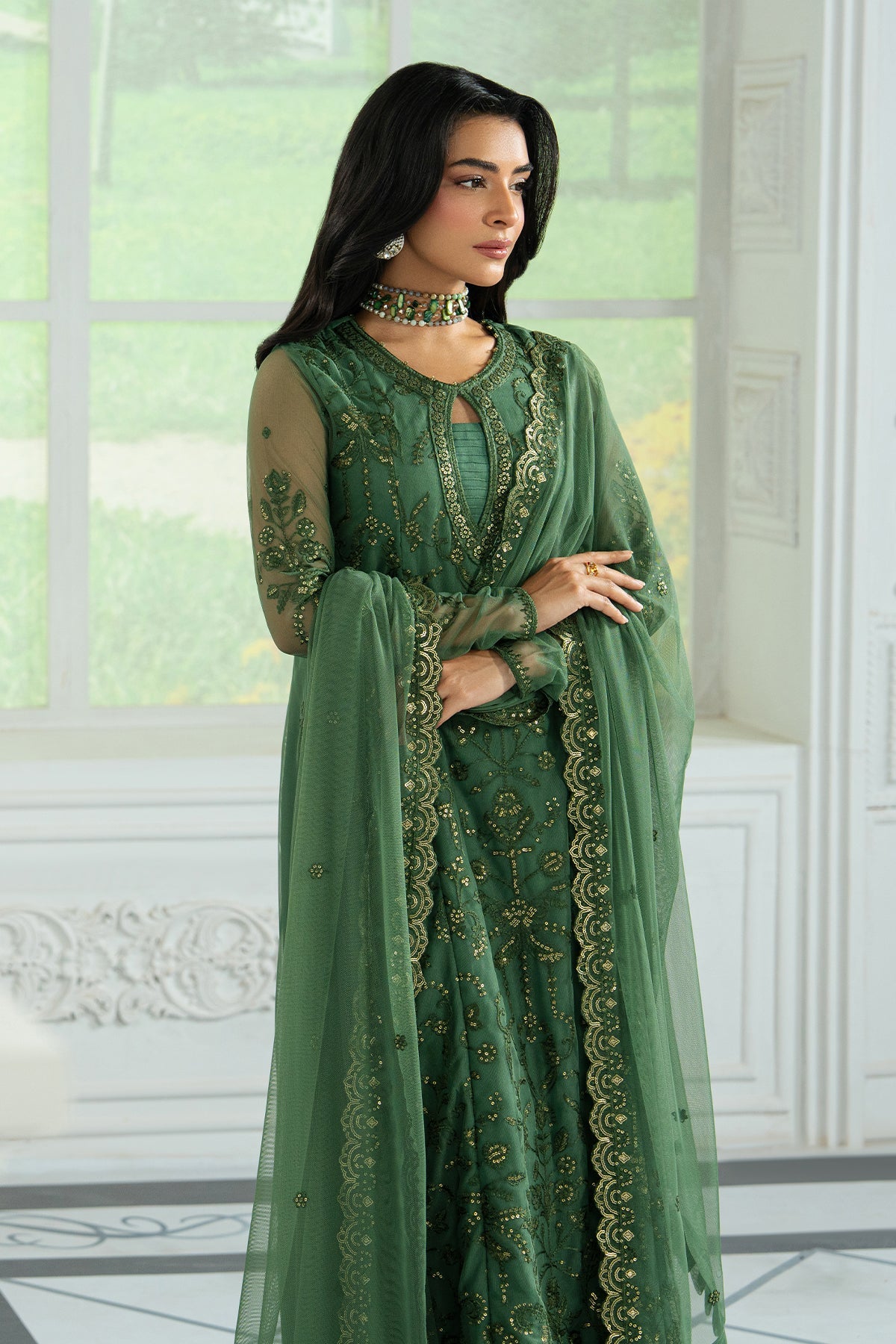 Inara By Zarif Embroidered Collection 25 ZRI-07 ASLAAN