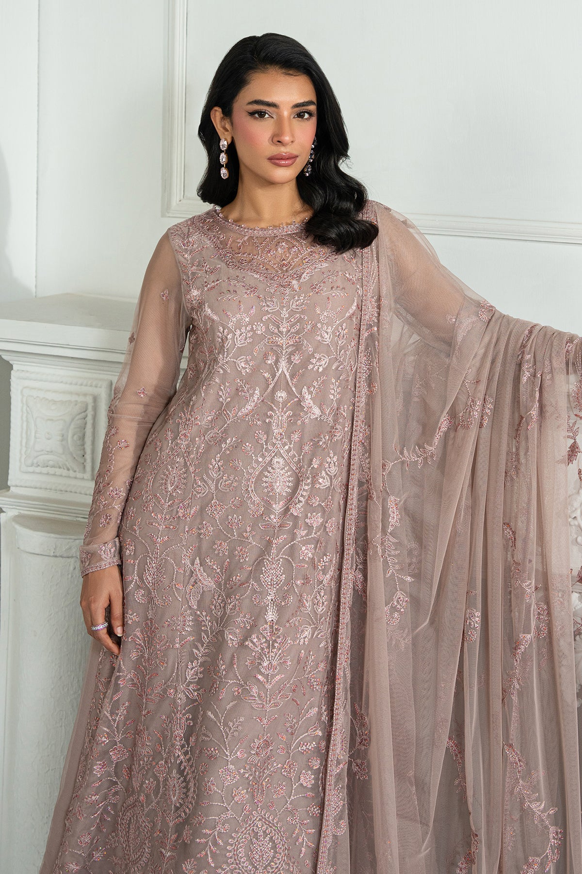 Inara By Zarif Embroidered Collection 25 ZRI-06 HAYDA