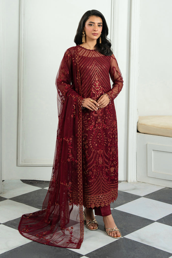 Inara By Zarif Embroidered Collection 25 ZRI-08 EYMEN
