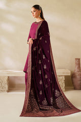 Velvet Shwal By Zarif ( VS-02 )