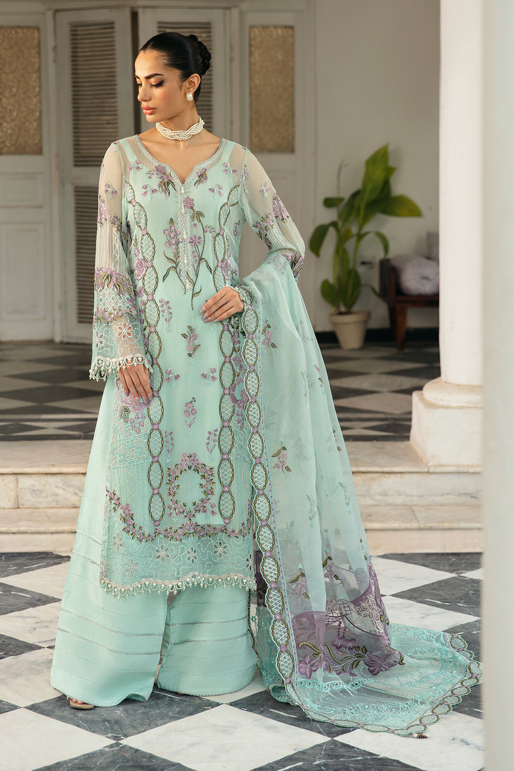 Dastak Luxury Chiffon Collection Vol-1 By Ramsha | Q-102
