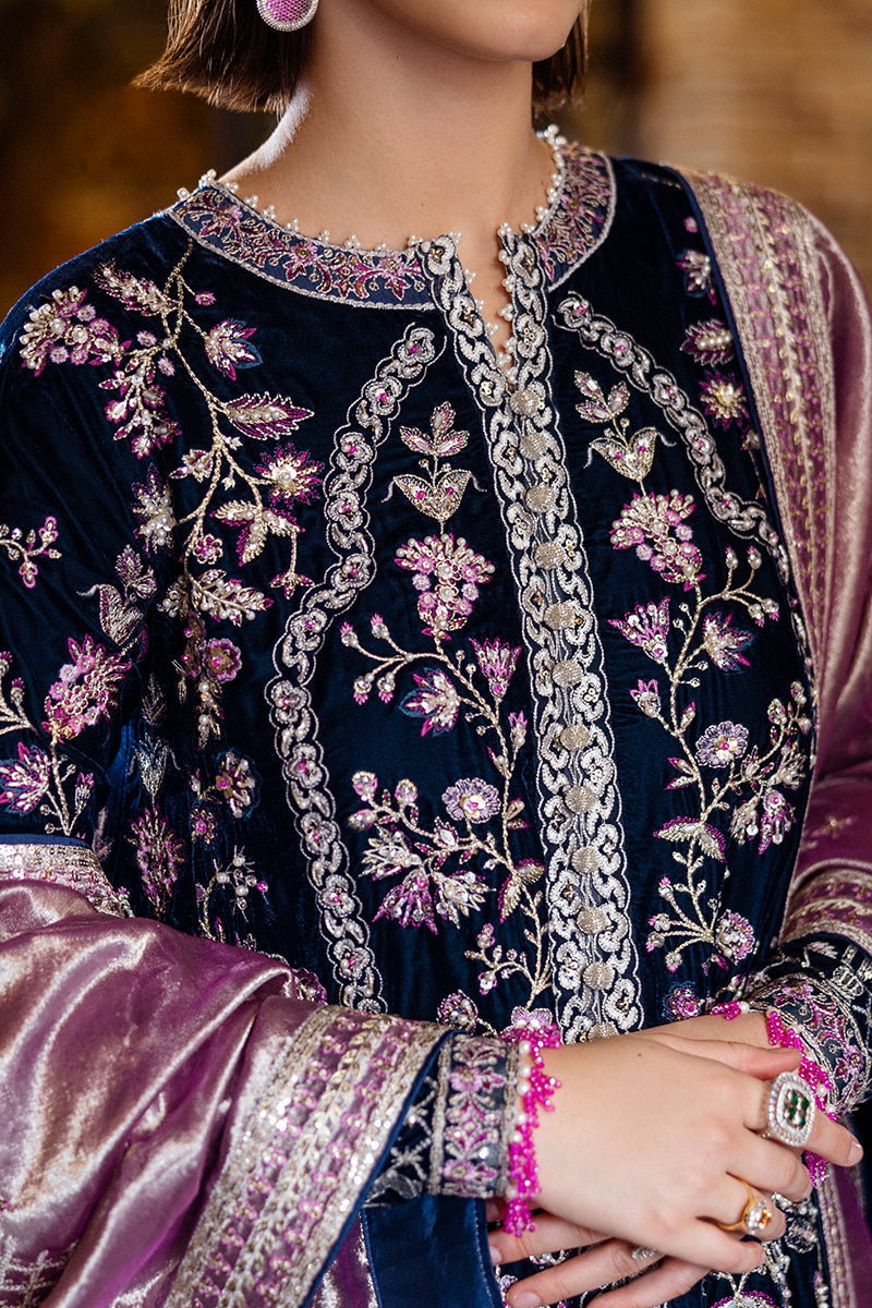 Deja Vu Unstitched Velvet by Mushq | Infinite Loop