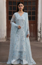 Humsafar by Lavish Premium (D-10 Misty Blue)