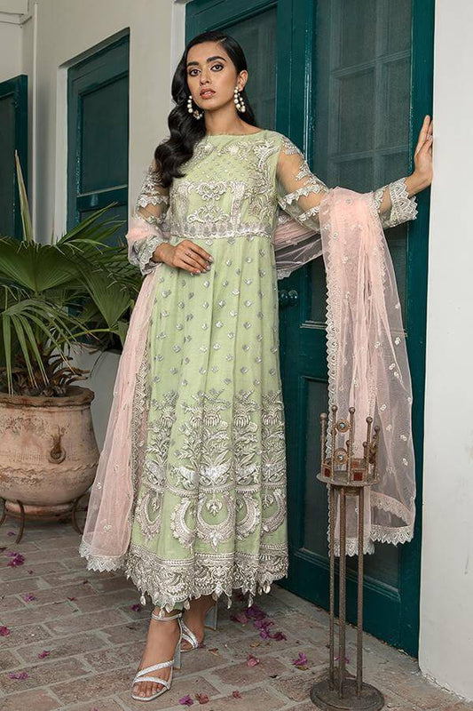 Suraj Ghar by Imrozia Premium Embroidery Chiffon I-143 Gul Bano
