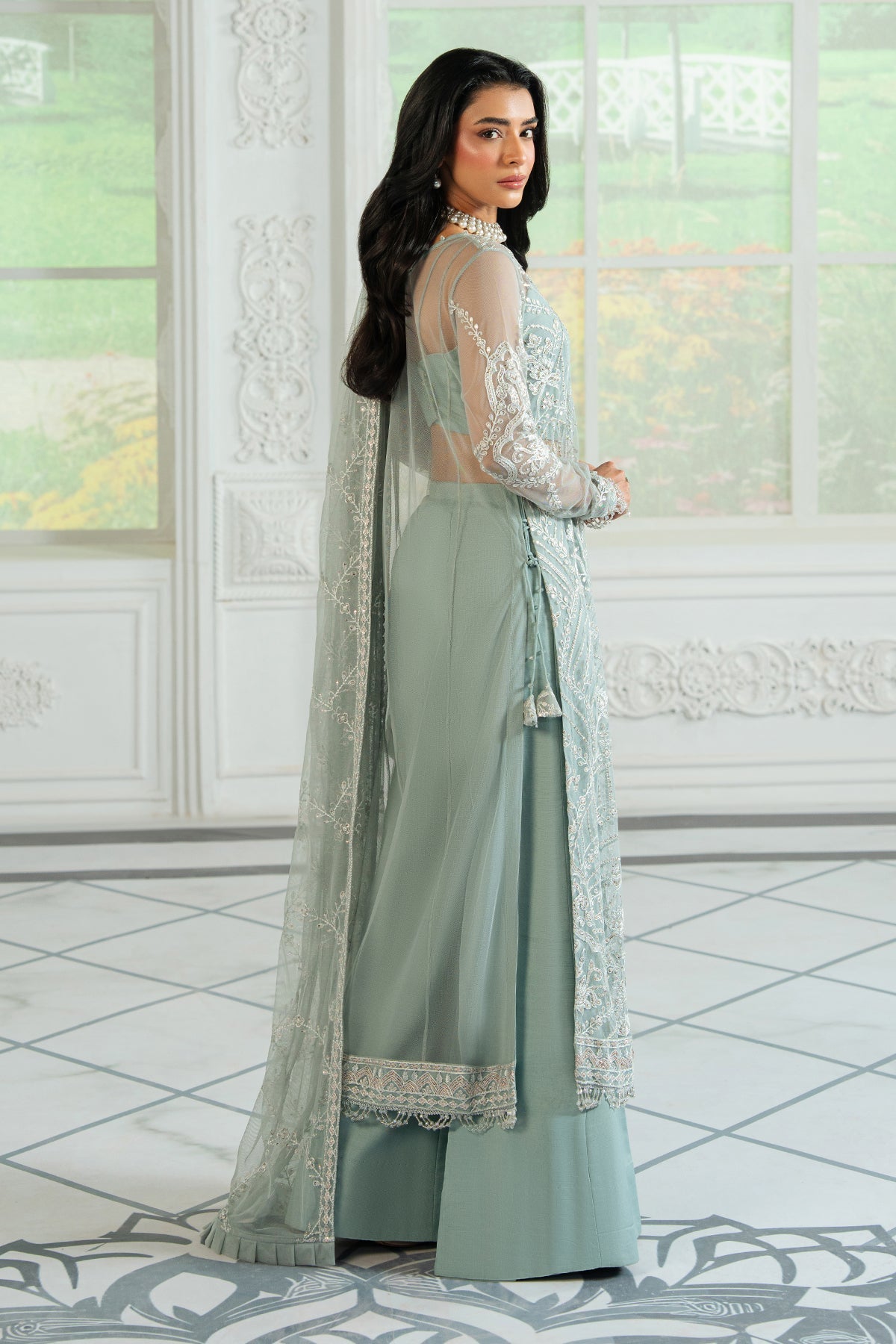 Inara By Zarif Embroidered Collection 25 ZRI-01 RUHYA