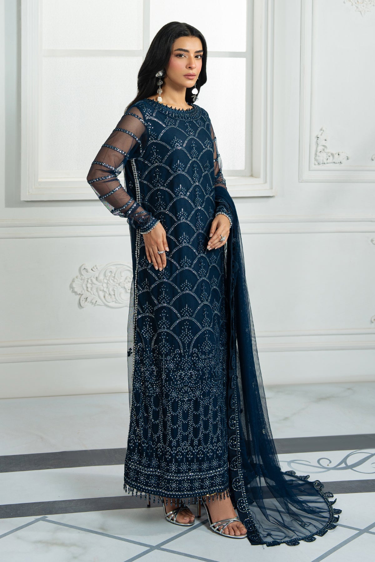 Inara By Zarif Embroidered Collection 25 ZRI-02 MELISA