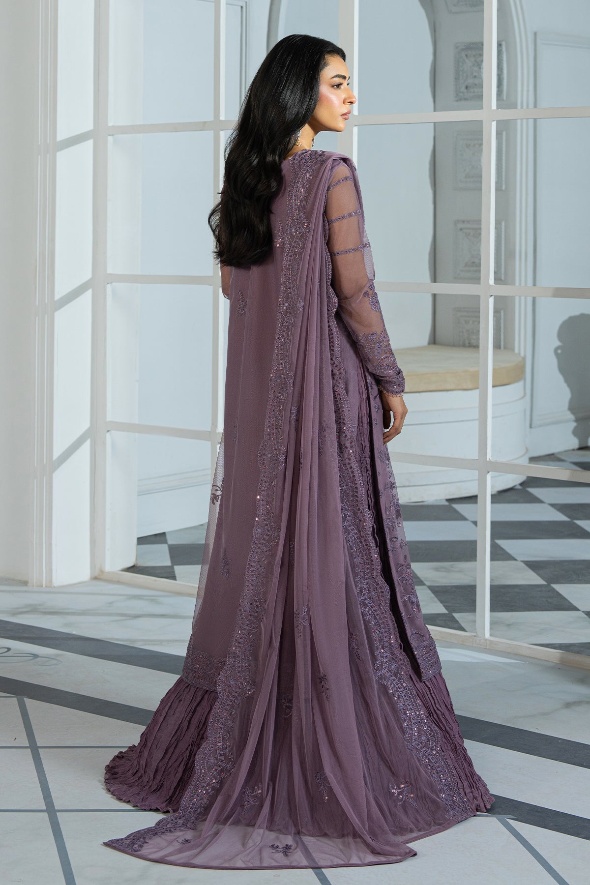 Inara By Zarif Embroidered Collection 25 ZRI-03 NISA