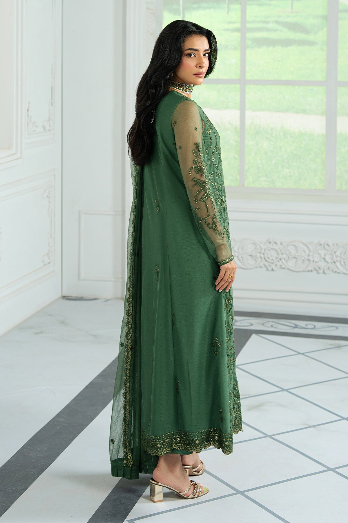 Inara By Zarif Embroidered Collection 25 ZRI-07 ASLAAN