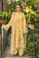 Maryam Hussain Luxury lawn`25 MARJAAN