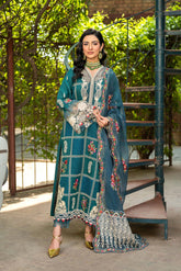 Maryam Hussain Luxury lawn`25 NEELUM
