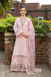 Maryam Hussain Luxury lawn`25 SAMAR