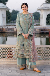 Meeras Luxury Eid Collection By Imrozia (I-221 ZAMURD)