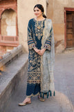 Meeras Luxury Eid Collection By Imrozia (I-223 NEELAM)