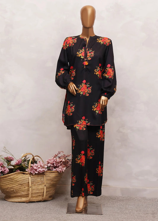 Mia By HZ Textiles Printed Linen Co-Ords ( D-LAP-20 GARDEN NIGHT)