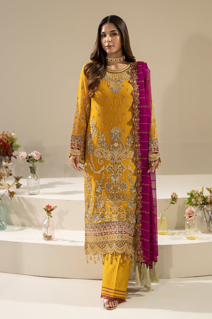 Nisha By Imrozia Serene Eid Chiffon Luxury Edit (M-86 ZOHAL)
