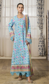 Raha by RajBari Chikankari Lawn (D-10)