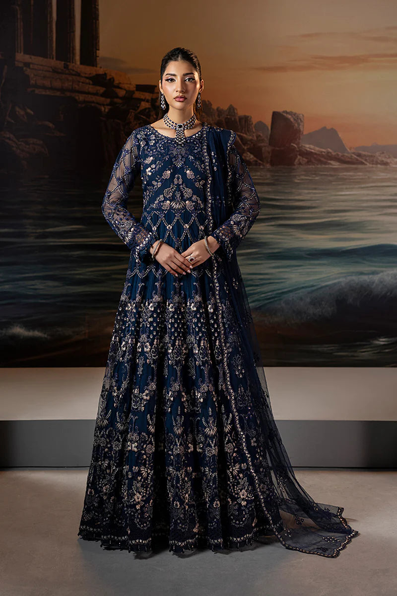Riwaayat Luxury Formals'25 by Lavish JEWEL BLUE